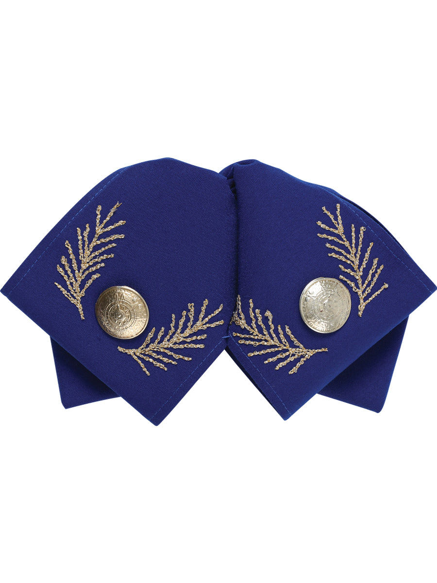 Adult
Mexican Charro Bow Tie 100% Polyester Royal Blue/Silver 601105