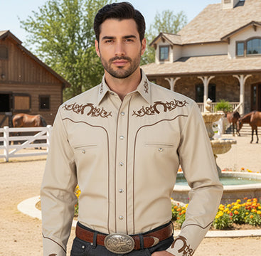 Men's Traditional Western Shirt – 2marias