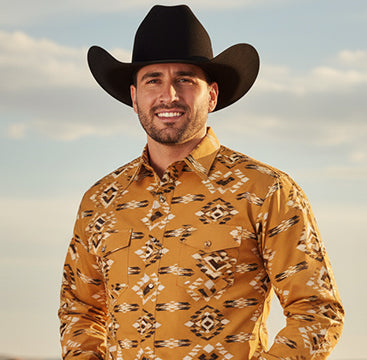 Men's Snap Button Shirt