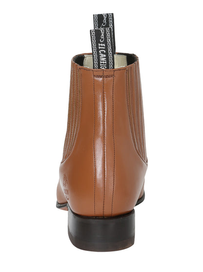 El Canelo - Charro Ankle Boot   - Atlas Maple 227
