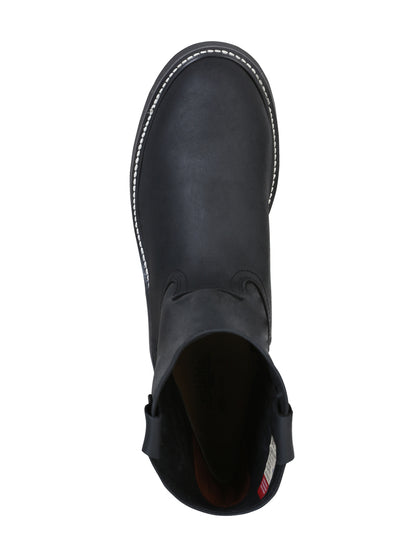 Establo Men’s Work Boot Grasso Leather

 - Black 312