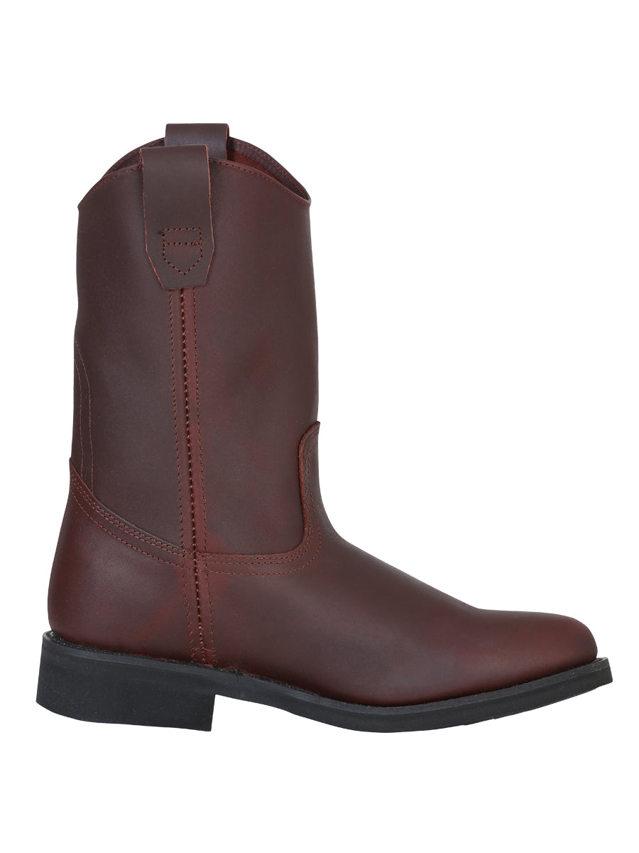 Establo Men's Work Boot - Leather  Grasso - Shedron 316