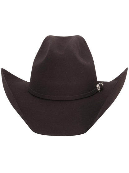 Sombrero vaquero de fieltro El General 50x Marrón oscuro 35008