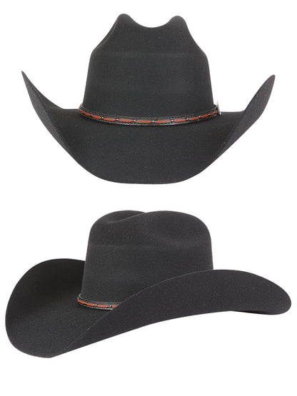 Sombrero Western Fieltro El Señor de los Cielos 50x Negro 41675