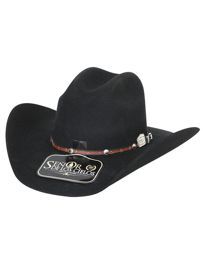 Sombrero Western Fieltro El Señor de los Cielos 50x Negro 41675