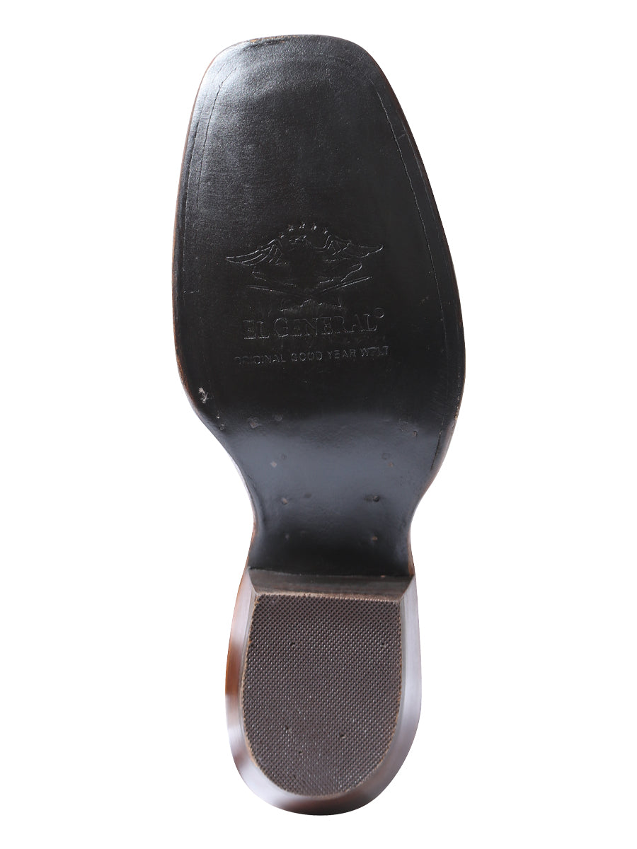Bota de rodeo El General - Marrón oscuro 41785