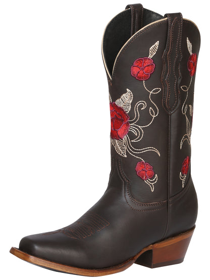 Bota de rodeo El General - Marrón oscuro 41785