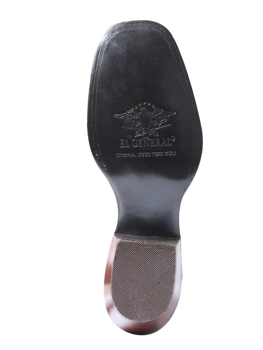 Bota Rodeo El General para mujer - Gamuza Marrón 42984