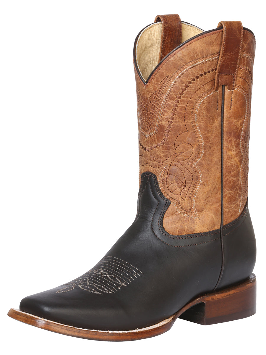 Bota de Rodeo El General - Crazy - Marrón Oscuro 42996