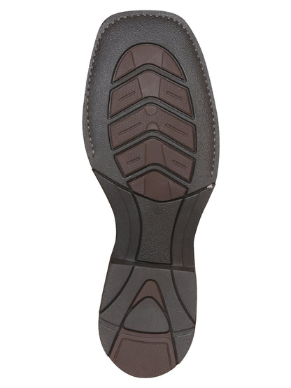 Bota de rodeo El General - Marrón oscuro loco 43004