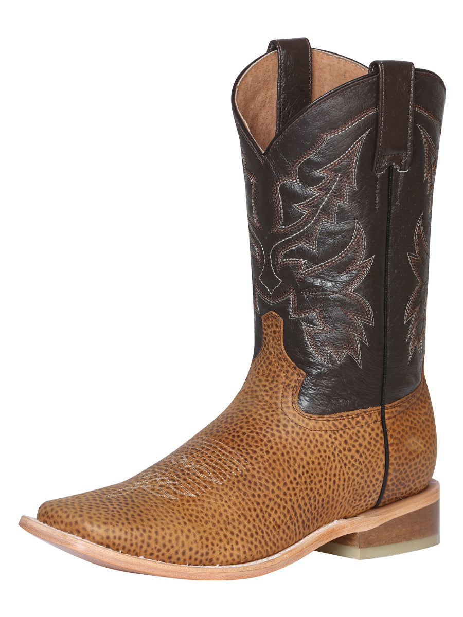 Bota de rodeo El General - Floter Marrón Claro 43009
