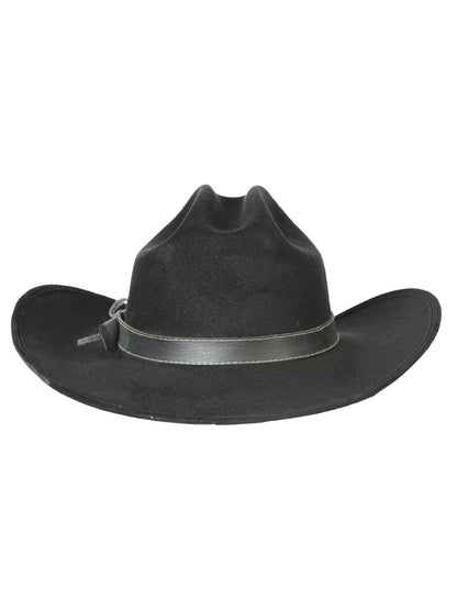 El General Suede Western Kids Hat Black 44243