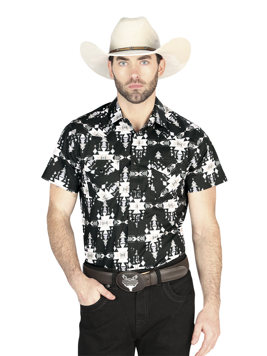 Camisa vaquera El General - Negra 44447