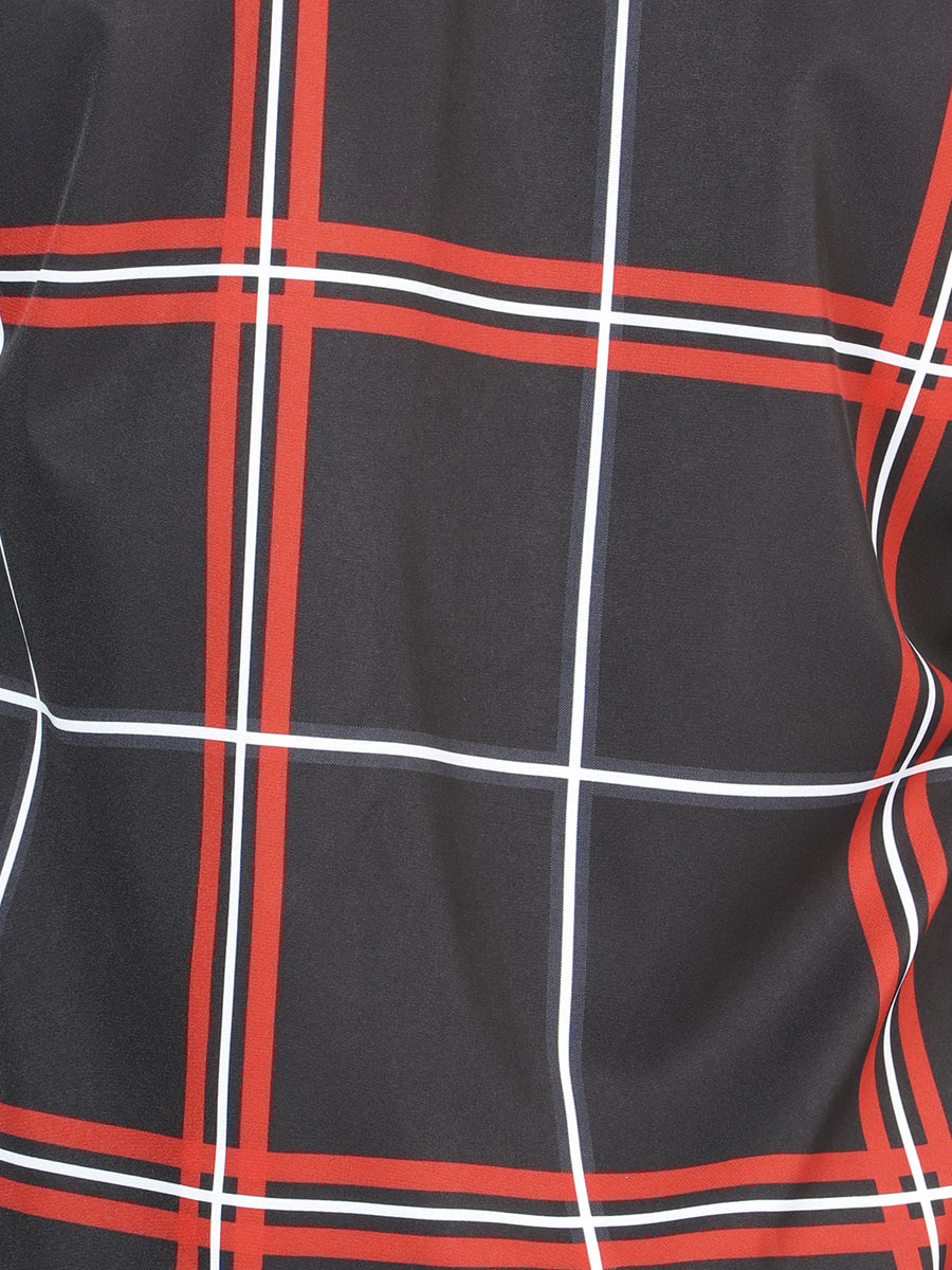 Camisa informal de manga larga negra El General 44605