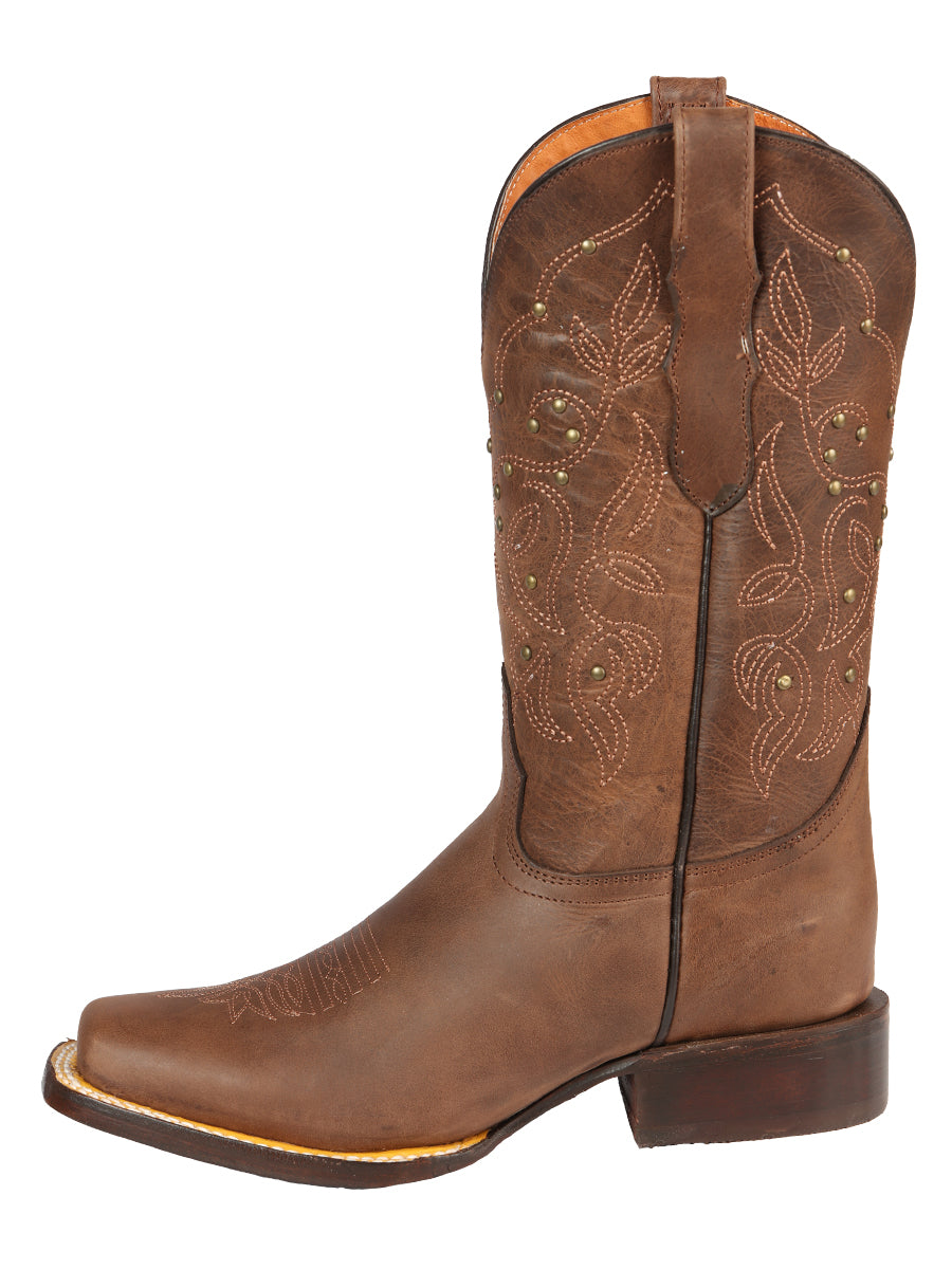 Bota de rodeo para mujer El General - Marrón Alazan 44853