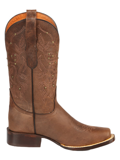 Bota de rodeo para mujer El General - Marrón Alazan 44853