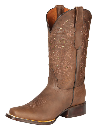 Bota de rodeo para mujer El General - Marrón Alazan 44853