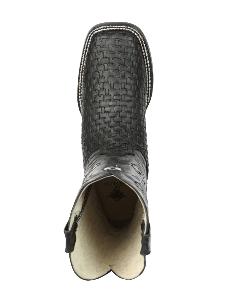 Botas de rodeo El General para mujer Petatillo - Negro 44856