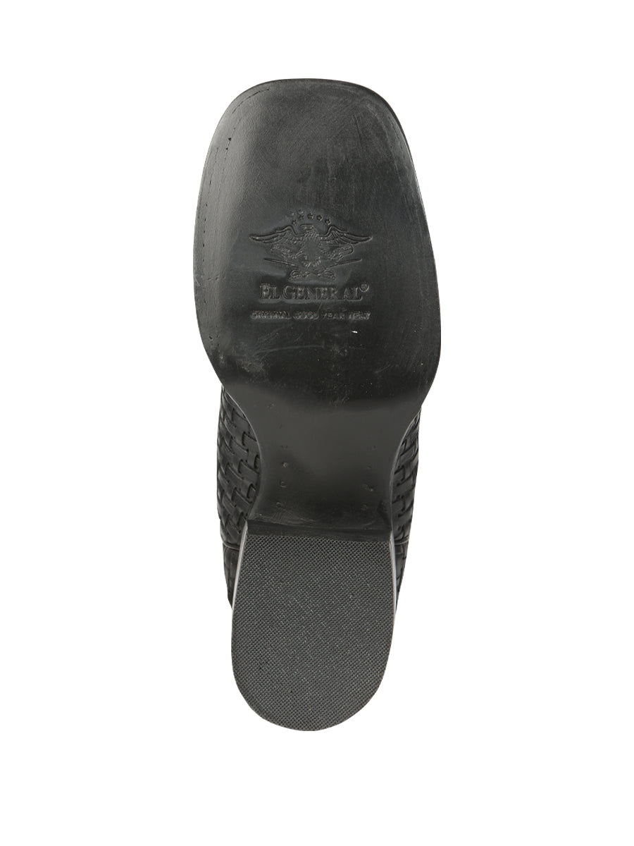 Botas de rodeo El General para mujer Petatillo - Negro 44856