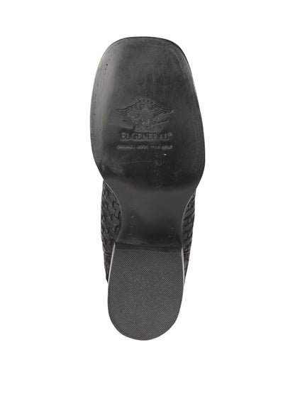 Botas de rodeo El General para mujer Petatillo - Negro 44856