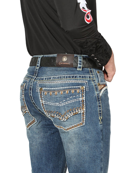 Vaqueros Centenario Bootcut Denim - Azul Oscuro 44967
