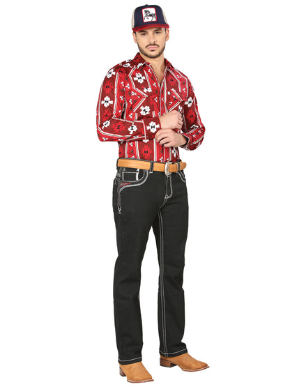 Centenario Bootcut Denim Jeans - Black 44968