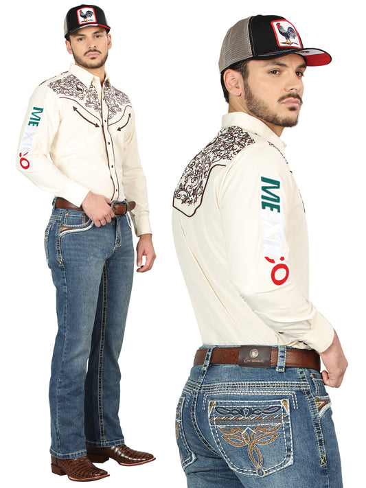 Vaqueros Centenario Bootcut Denim - Azul Oscuro 44969