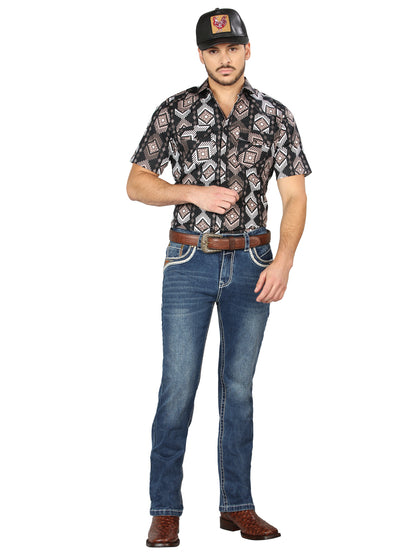 Vaqueros Centenario Bootcut Denim - Azul Oscuro 44970