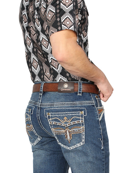 Vaqueros Centenario Bootcut Denim - Azul Oscuro 44970