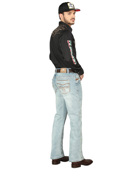 Centenario Bootcut Denim Jeans - Light Blue 44975