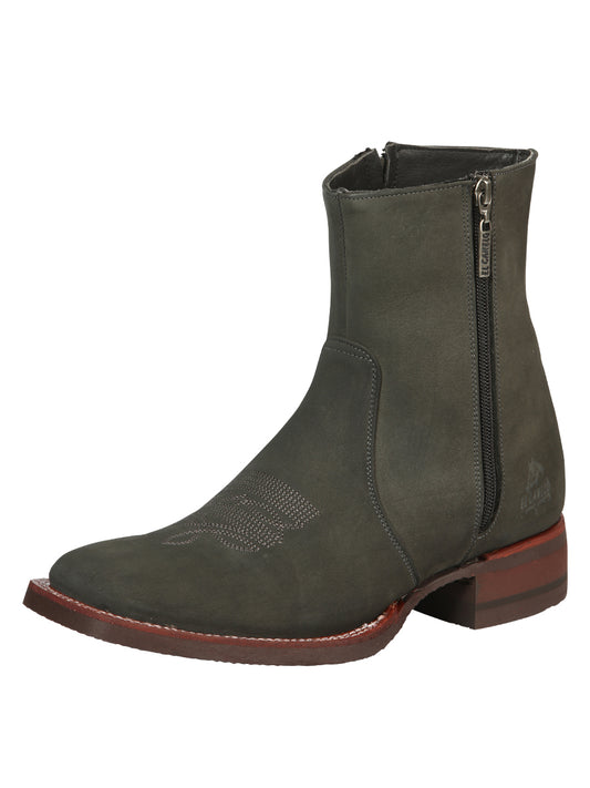 Botines El Canelo para hombre - Nobuck gris

 45213