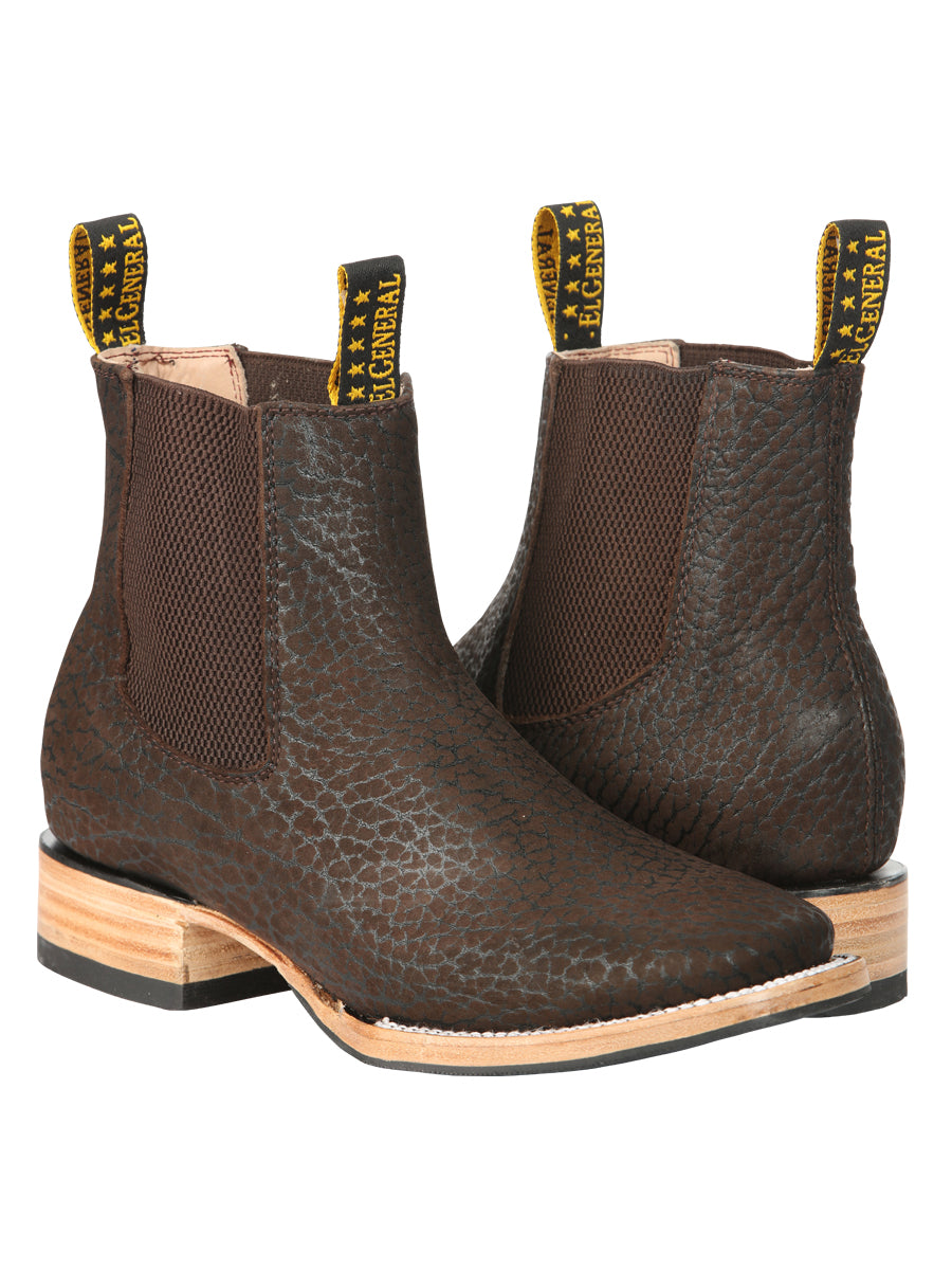 Botines El General para hombre - Piel Cuello Toro Moka 45341