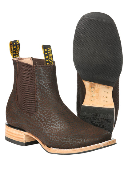 Botines El General para hombre - Piel Cuello Toro Moka 45341