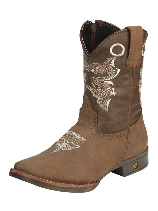 Botas de rodeo para niños El General - Taupe 45387