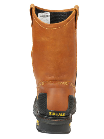 Botas de trabajo Buffalo &amp; Bull para hombre - Miel 123029