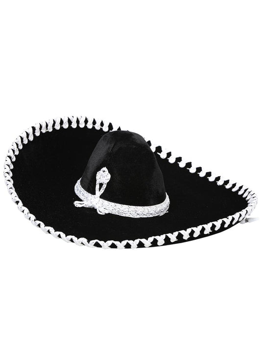Kids 
Mexican Charro Hat Velvet Black/Silver 600317