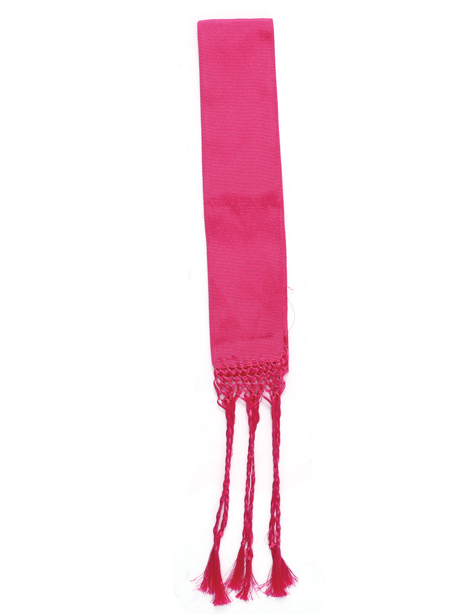 Faja Charra Mexicana 50% Algodón, 50% Poliéster Fucsia 601365