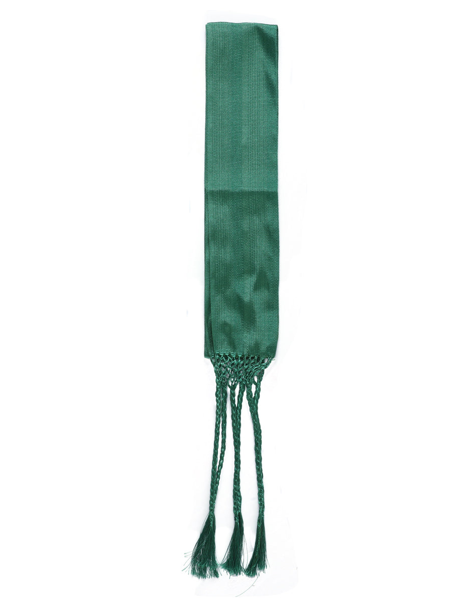 Mexican Charro Sash-Belt 50% Cotton, 50% Polyester Green  601368