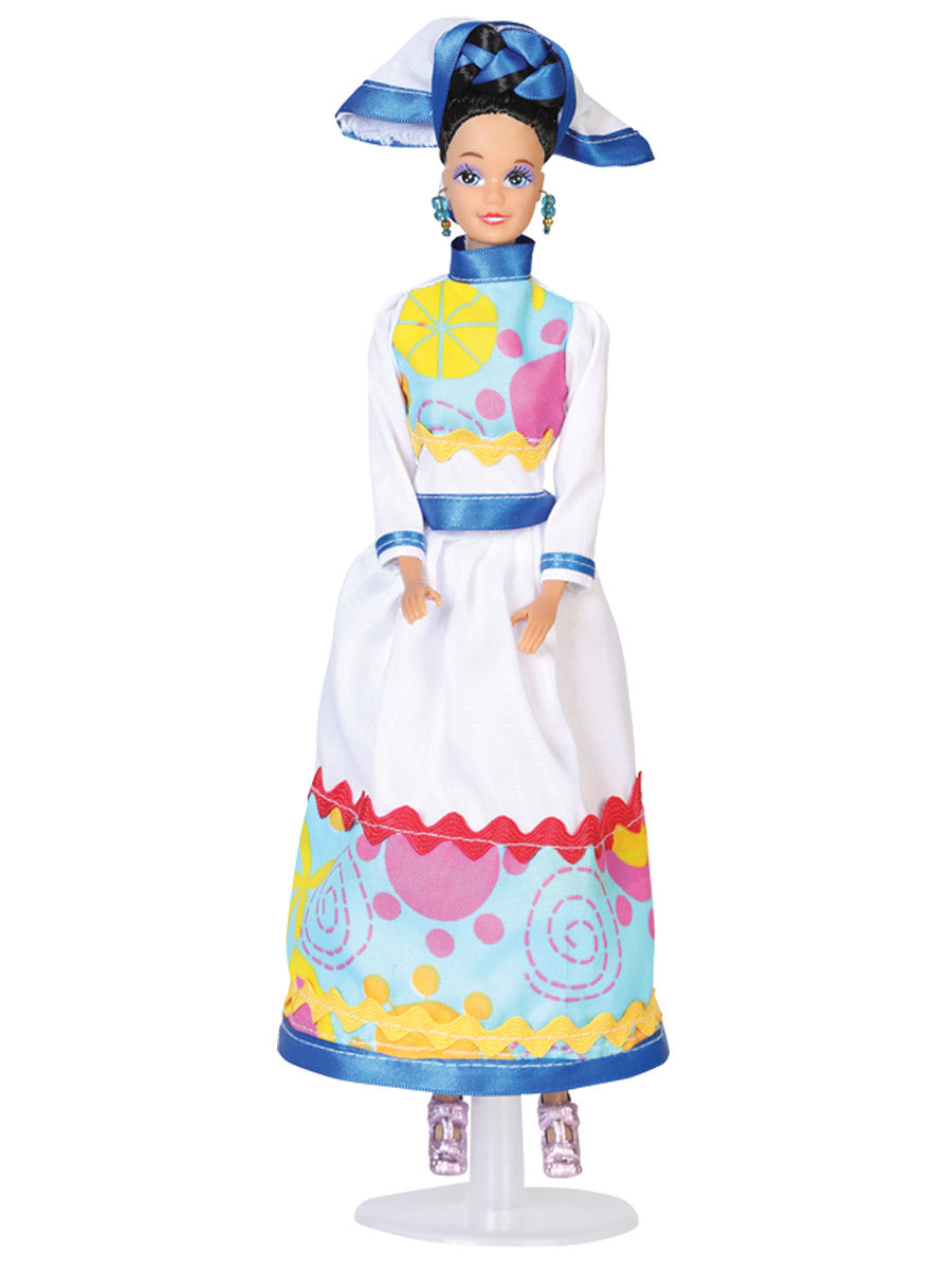 Artisanal Decorative Doll Mexican State Nayarit Multicolor 601915