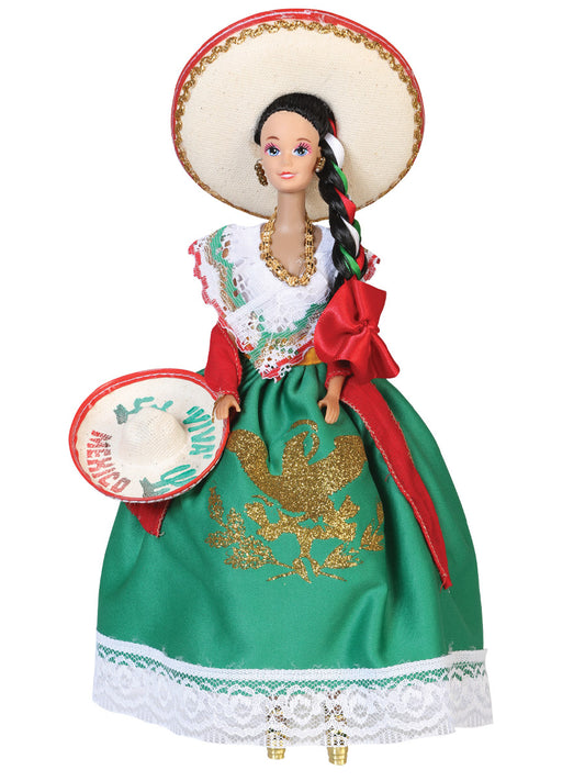 Muñeca Decorativa Artesanal Estado de México Puebla Multicolor 601924