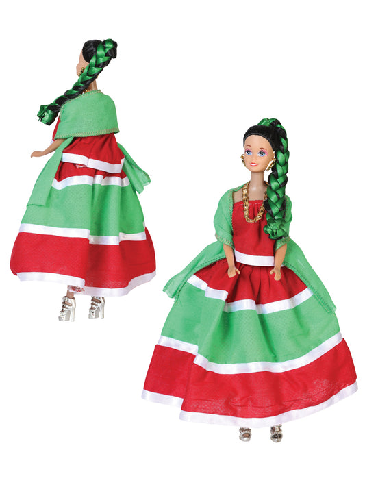 Muñeca Decorativa Artesanal Estado de México Sinaloa Multicolor 601925