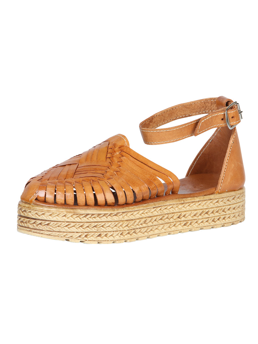 Sandalias Artesanales Mexicanas de Cuero Tang 603923